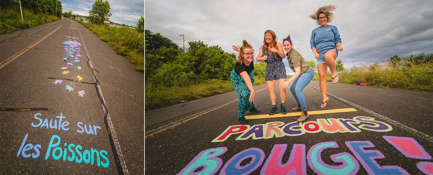 Le parcours Bouge fait rimer bouger avec jouer! - Ville de Carleton-sur-Mer