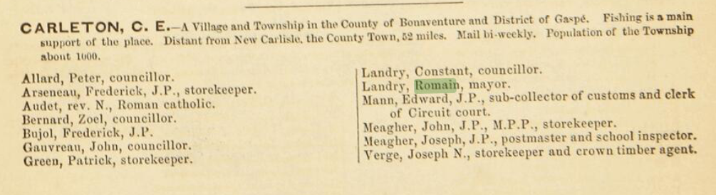 Conseil municipal 1857